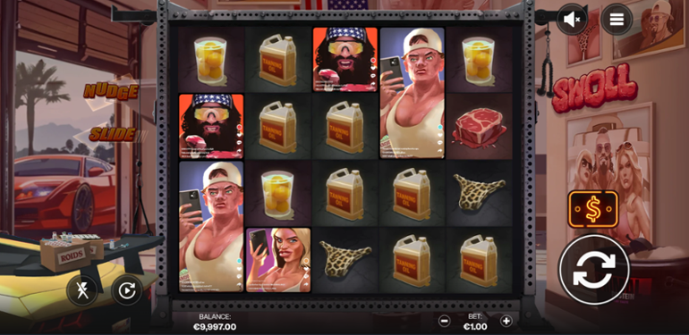 Makeshift Gym Background